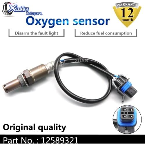 XUAN Lambda O2 Oxygen Sensor 12589321 For BUICK LUCERNE CADILLAC ESCALADE AVALANCHE CHEVROLET GMC SIERR HUMMER 234-4337