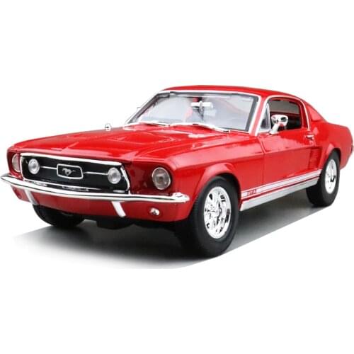 1/18 1967 Ford Mustang GTA Fastback Maisto 31166 Diecast Model Toys Car Boys Girls Gifts