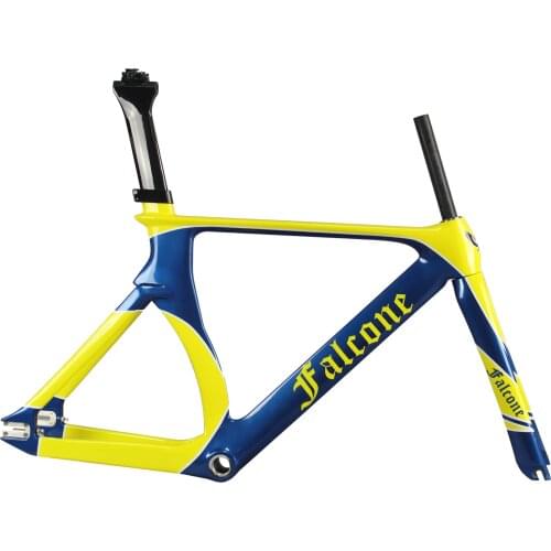 2021 Aero Track Bicycle Carbon Frame BSA Bottom Bracket With 700X23C Wheel