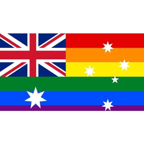 90*150cm Gay Pride Australian Flag