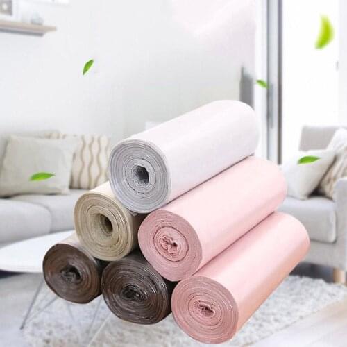 Trash Bags Large thick garbage bag Household disposable plastic storage bag kitchen bathroom garbage bag