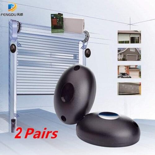 2 Pair Single Infrared Beam Sensor,Door Entry Alarm,Anti Thief Sensor,Waterproof Infrared Sensor Barrier Detector,for gate