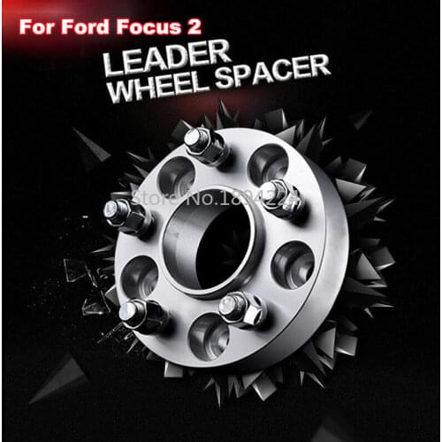 For Ford Focus 2 Wheel Spacers Wheel Adapters 5x108 mm Center Bore 63.4 mm 2pcs