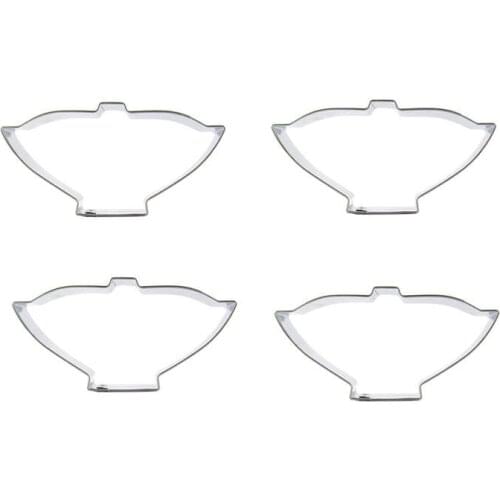 Teabowl shape 4 piece cookie cutting molds, baking tools, cake decorating soft candy tools