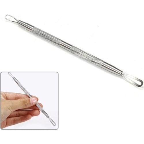 Double Headed Acne Needle Blackhead Remover Cleaner Acne Stainless Steel Blemish Needle Pimple Spot Extractor Tool TSML1