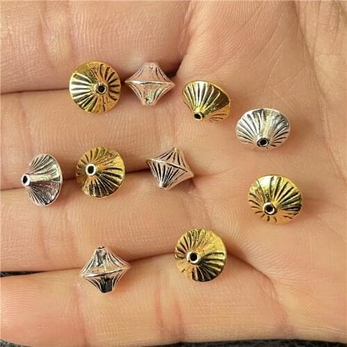 JunKang 25pcs UFO-shaped gyro gasket DIY handmade bracelet Necklace Fashion jewelry accessories