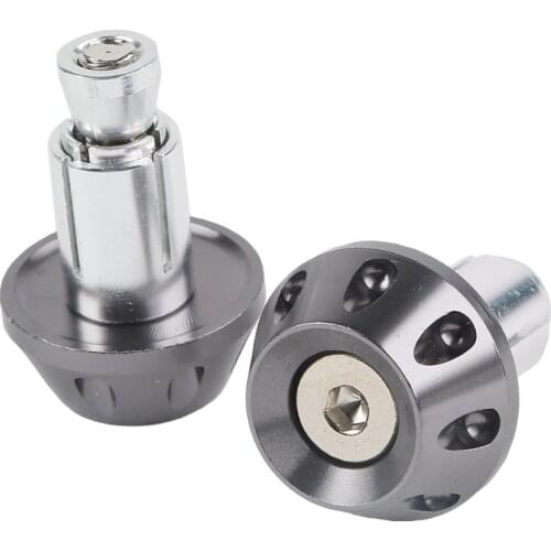 Universal Titanium Motorcycle Handlebar Ends Plug Slider Bar End Wight For R1200gs Z1000 Z900 Z750 Z80 S1000rr MT07 09 CBR600