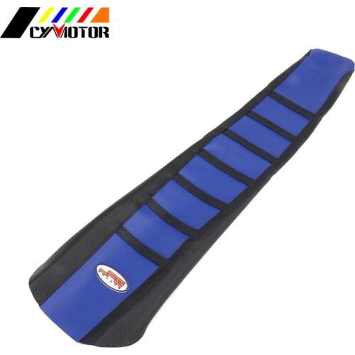 Motorcycle Leather Gripper Soft Seat Cover For Husqvarna Husaberg TC FC TE FE TXC 250 300 350 400 450 500 525 TC125 TC250 FE250