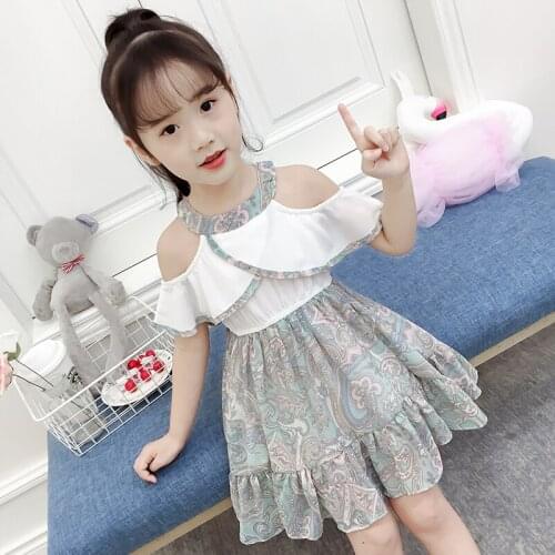 Summer girl Tutu Dresses Kids Clothes Wedding Events Flower Girl Dress Birthday Party Costumes Children girl Clothing for 3-12T