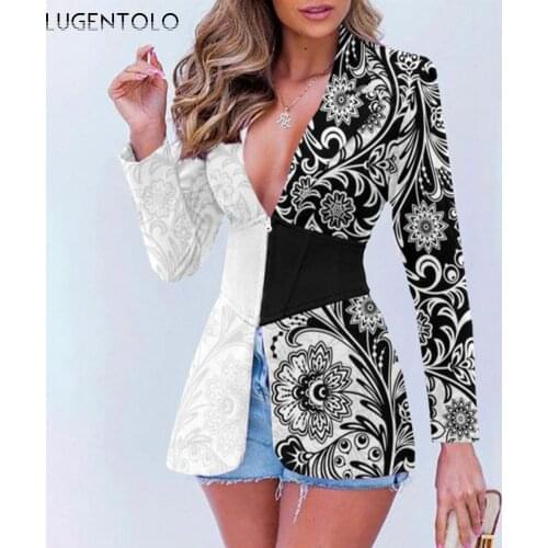 Женские пиджаки Lugentolo China At AliExpress