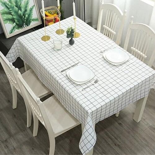 Nordic table cloth waterproof oil washing PVC web celebrity tablecloth desk INS students tea table mat cloth writing