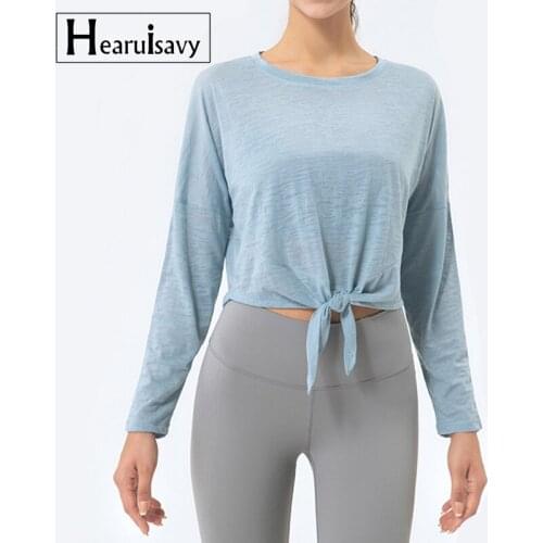 Big Size Casual Workout Long Sleeve Fitness Top Women Loose Yoga Blouse Gym Shirts Sports Breathable Hollow Out Running Tops