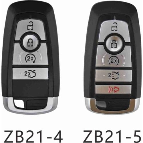 5pcs Smart Key Remote KDZB21-5 ZB21-4 Original KEYDIY KD ZB Smart key ZB Series Remote Control for KD-X2 Key Programmer