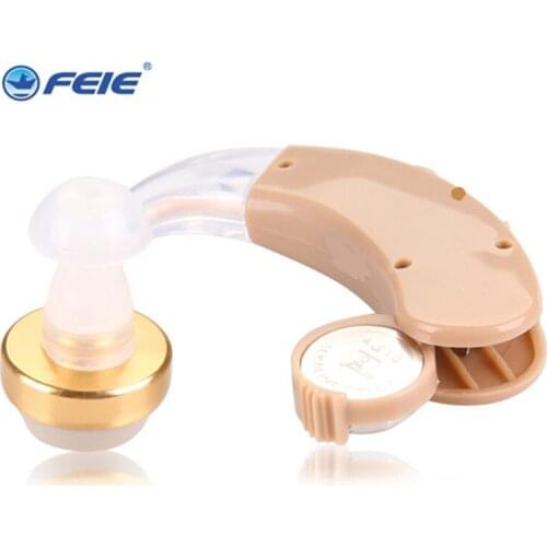 Hearing Aid Batteries 675 Clear Voice Earphone Listening Device S-139 BTE Sound Amplifier China Price Elderly Car free shipping