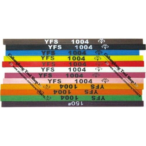 100*4*1mm Taiwan YFS Super Fiber Ceramic Whet stone Whetstone for Jade Mold polishing Ultra-thin Elastic Stone
