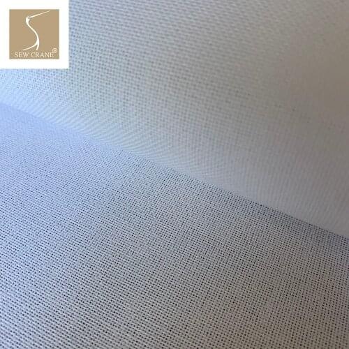 28CT Counted Cross Stitch Fabric Cotton Embroidery Envenweave Fabric Aida Cloth, White Color