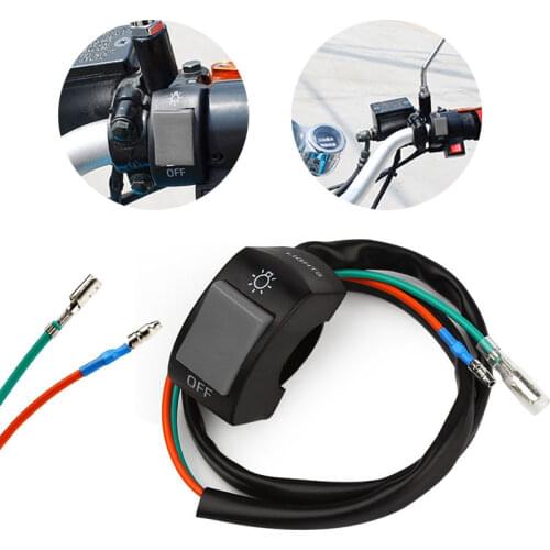 On OFF Plastic Replacement Parts Motorcycles Switch Durable LED Handlebar Switch Universal ATV Lights Switch Spot Light