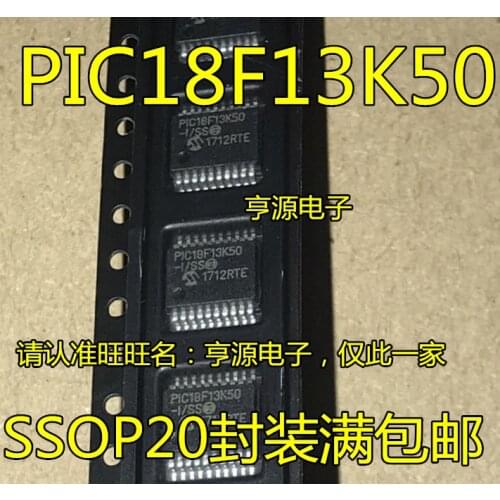 100% New&original PIC18F13K50 PIC18F13K50-I/SS SSOP20