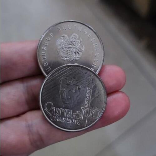 29MM Armenian ,100% Real Genuine Comemorative Coin,Original Collection