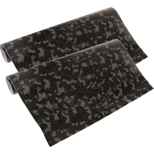 2x Camouflage Vinyl Car Wrap Adhesive Decal Air Release Roll
