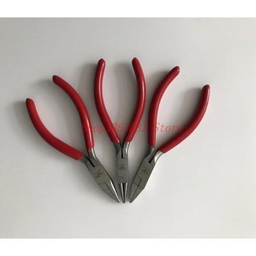 3pcs/set Round Chain Flat Nose Pliers for Jewelry Making Tools