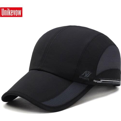 Unisex Quick Dry baseball caps for men and women casual summer hat mesh cap