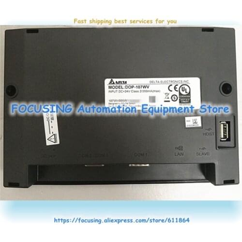 DOP-107WV Delta Original New 7 Inch HMI Touch Screen Ethernet 512MB RAM TFT 800*480 Boxed