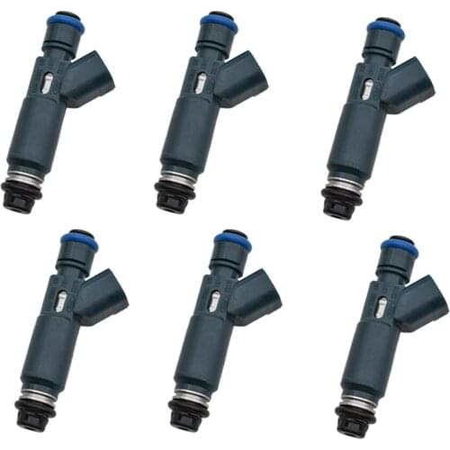 6pcs/set 2M2E-A7B AJ51-13-250 Fuel injector for FORD MONDEO 2001-2004 V6 2.5L MAZDA 6 2003-2008 V6 3.0L / MPV 2002-2006 V6 3.0L