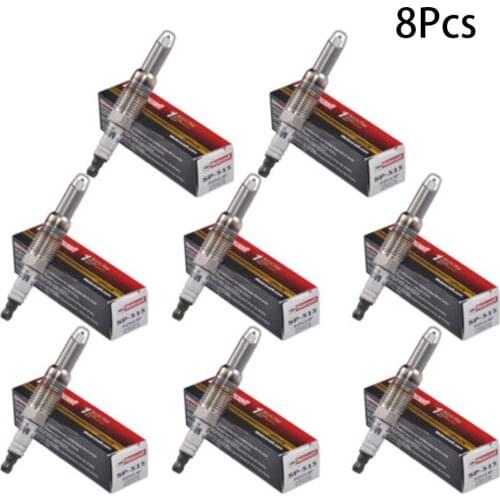 Spark Plugs Set of 8 Motorcraft Platinum SP515-SP546 For Ford F150 5.4L Stainless Steel Auto Replacement Parts Professional Man
