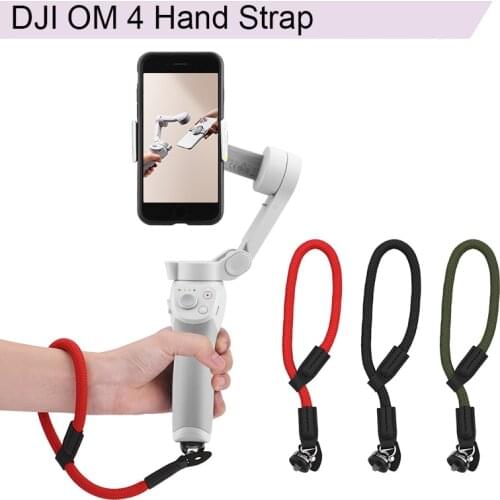 Nylon Hand Strap Lanyard Wrist Strap for DJI OM 4 Osmo Mobile 2 3 Zhiyun Smooth 4 Q Feiyu Vimble Vlog Pocket Moza Accessories