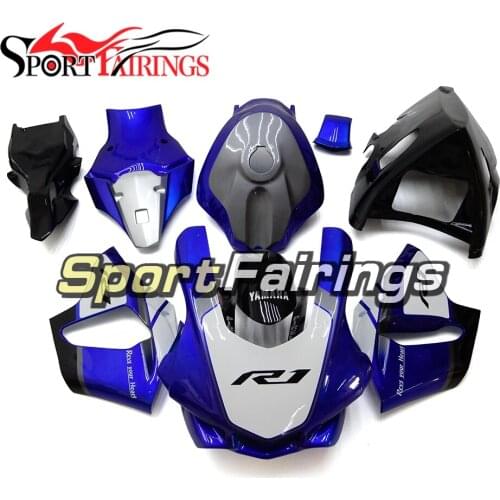 Fiberglass Racing Full Fairings For Yamaha R1 2015 2016 Fairing Kits YZF-R1 2015 2016 Motorcycle Cowlings Blue Black Body Kits
