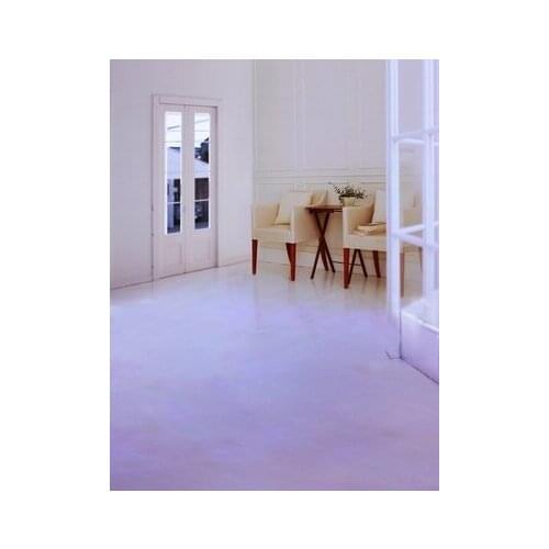 TR 8x8ft White Wall Photo Backdrops White Floor Photography Studio Backgrounds Indoor Family Custom Wedding Photo Backdrops