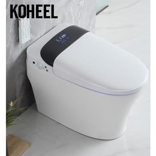 KOHEEL Intelligent One-Piece Electronic Toilet BathroomToilets Bathroom Floor Mounted Toilets Home Use Gifts