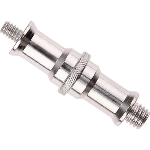 1/4'' to 3/8'' Spigot Stud Threaded Screw Tripod Monopod Adapter Camera Flash Light Stand DSLR