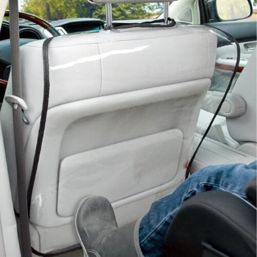 Car Seat Backrest Transparent Protective Cover Cushion for lada granta kalina vesta priora largus 2110 niva 2107 2106