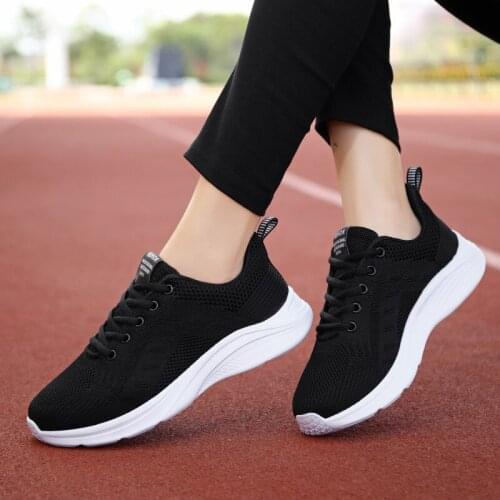 2021 Womens Casual Sneakers Shoes Woman Mesh Sneakers For Women Flats Ladies Female Footwear Size 41 Feminino Zapatos