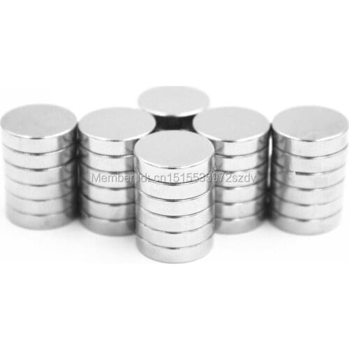 1000pcs Strong Round Dia 12mm x 3mm N35 Rare Earth Neodymium Magnet Art Craft Fridge