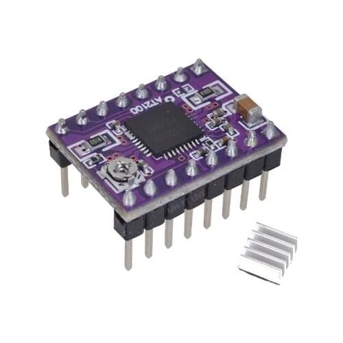 AT2100 Stepstick Stepper Motor Driver Module instead DRV8825 A4988 With Heat Sink Super Silent For 3D Printing Motherboard