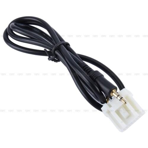 Car 3.5mm AUX Audio CD Interface Adapter Cable Fit For Mazda 2 3 5 6 2006-2013 High Quality