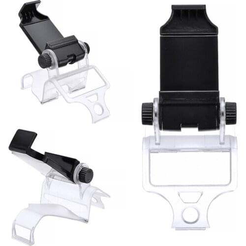 Wireless Controller Support Smart Phone Clip Clamp Mount Plastic Holder For PS4 Game Controller PlayStation 180 Degrees Stand