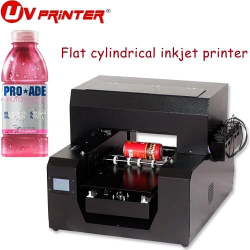 Photo batch printing printer Inkjet 6-color channel high resolution for flat and cylindrical objects DIY pattern printing