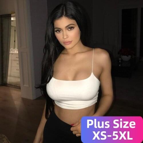 White Crop Top Women Sexy Tank y2k Strap Sleeveless U Neck Vest Camis Unpadded Bodycon Female Backless Basic Tops Fashion Halter