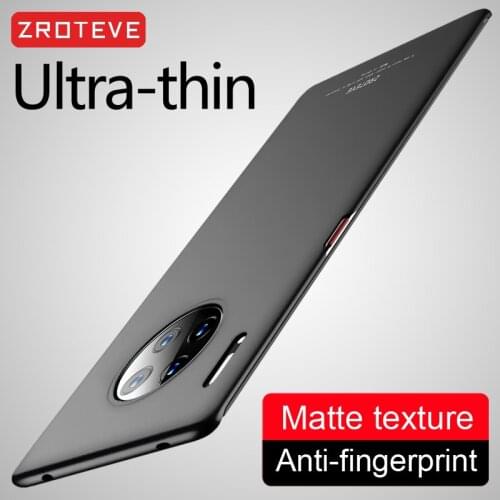 Mate 30 Pro Case Zroteve Frosted Cover For Huawei Mate 20 30 Pro X Case Mate20 Lite Mate30 PC Cover For Huawei Mate 40 Pro Cases