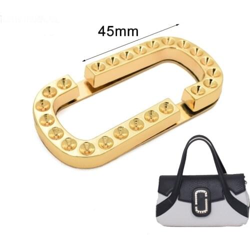 Metal Bag Lock Handbag Clasps Closure Buckle DIY Purse Twist Turn Locks Bags Accessories Replacement Buckles
