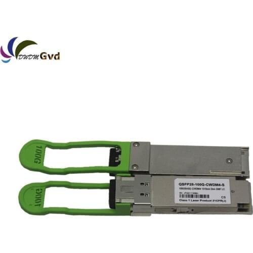 Cisco QSFP-100G-CWDM4-S Compatible 100GBASE-CWDM4 QSFP28 100G 1310nm 2km DOM LC SMF Optical Transceiver Module