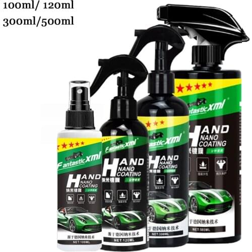 100ml-500ml Nano Ceramic Car Coating Auto Detailing Products Liquid Spray Polish Wax Film Paint Care Protector Kit Accessories