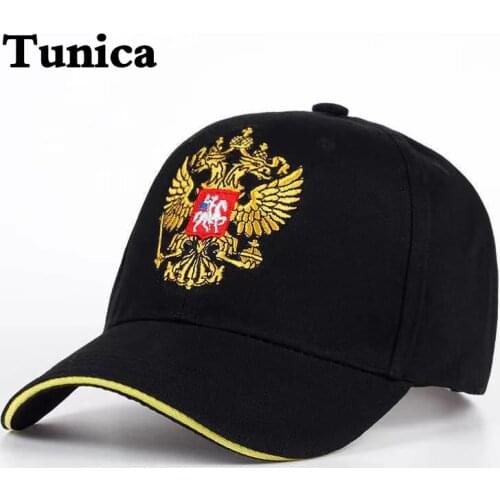 New Russia Baseball Cap Russia Badge Embroidery golf caps cotton Snapback hat Fashion Sports Hats Men women hip hop Hats bone