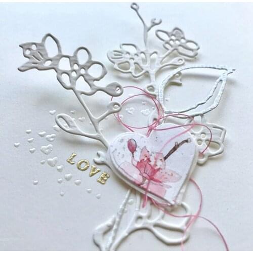 New Chinese Plum Blossom Metal Cutting Dies Stencils For DIY Scrapbooking Paper Decorative Embossing Handcraft Die Cuts Template