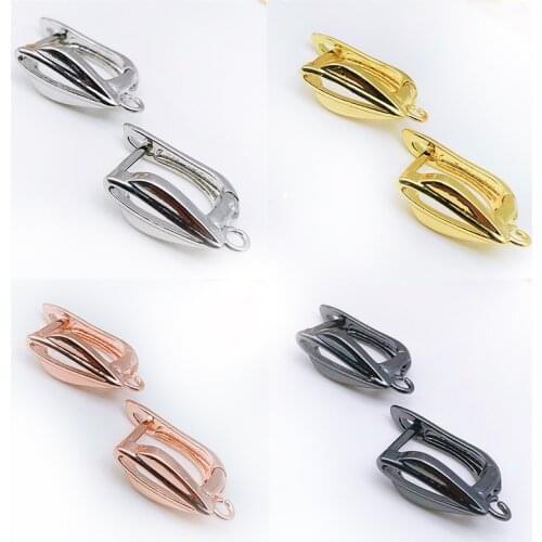 Peixin popular hollow design handmade womens earrings hooks fasteners DIY earrings jewelry making supplies kpop accessories