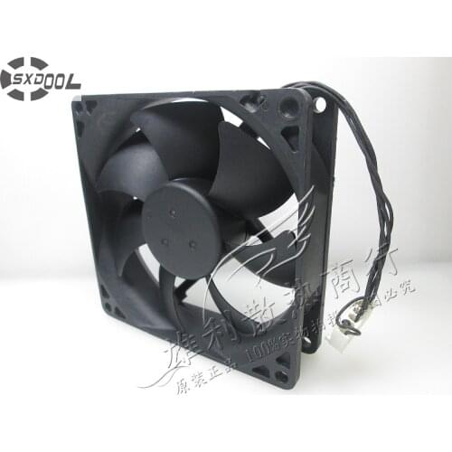 SXDOOL 9cm 9025 12V 0.40A 4 temperature control box fan PVA092G12S